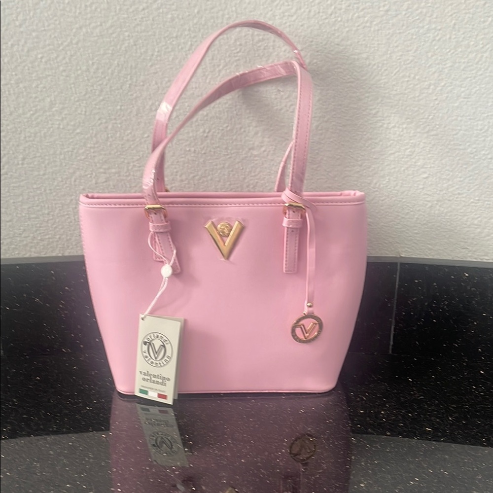 Valentino Pink Tote Bag